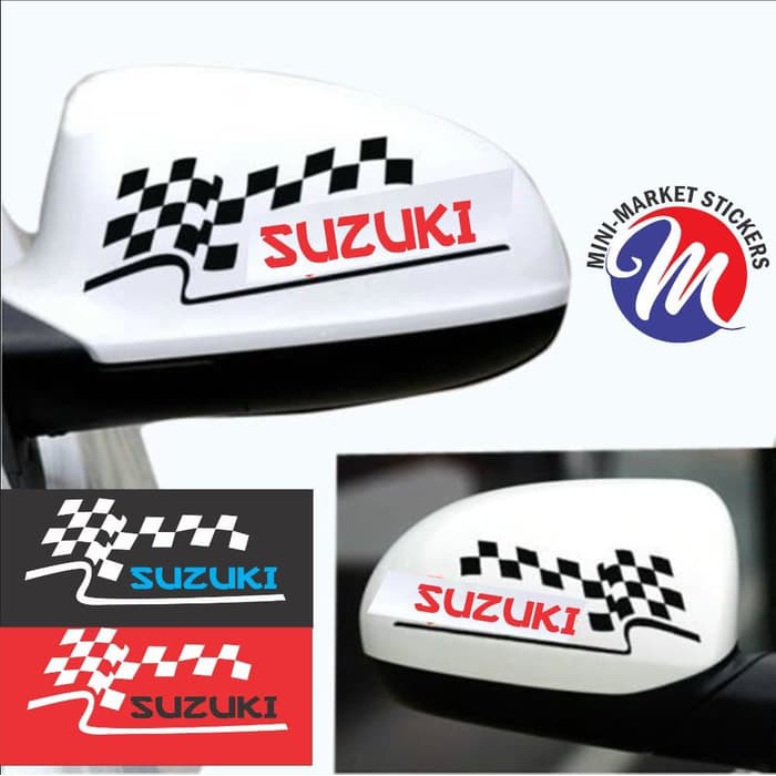 stiker suzuki spion mobil custom text