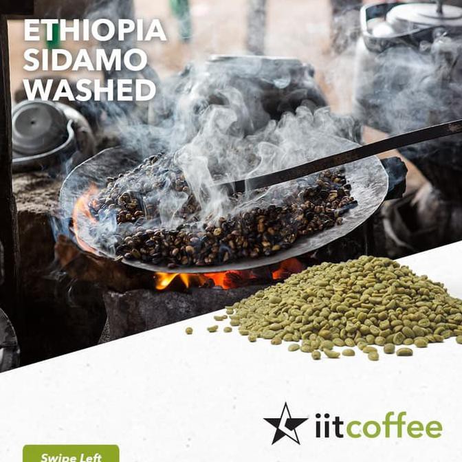 

Arabica Green Beans - Ethiopia Sidamo Washed 1kg