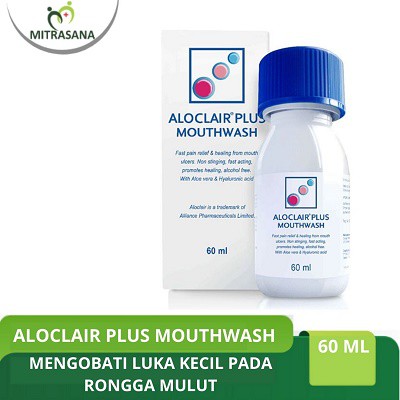 

Aloclair Plus Mouthwash 60 Ml