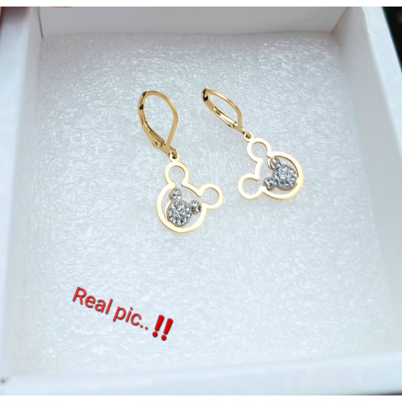 anting anak titanium micky anti karat