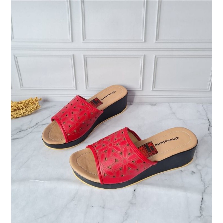 ABBUSHOES Adn 02-new Wedges sandal laser wanita-6