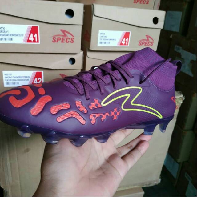 Specs Swervo Thunderstorm FG Purple