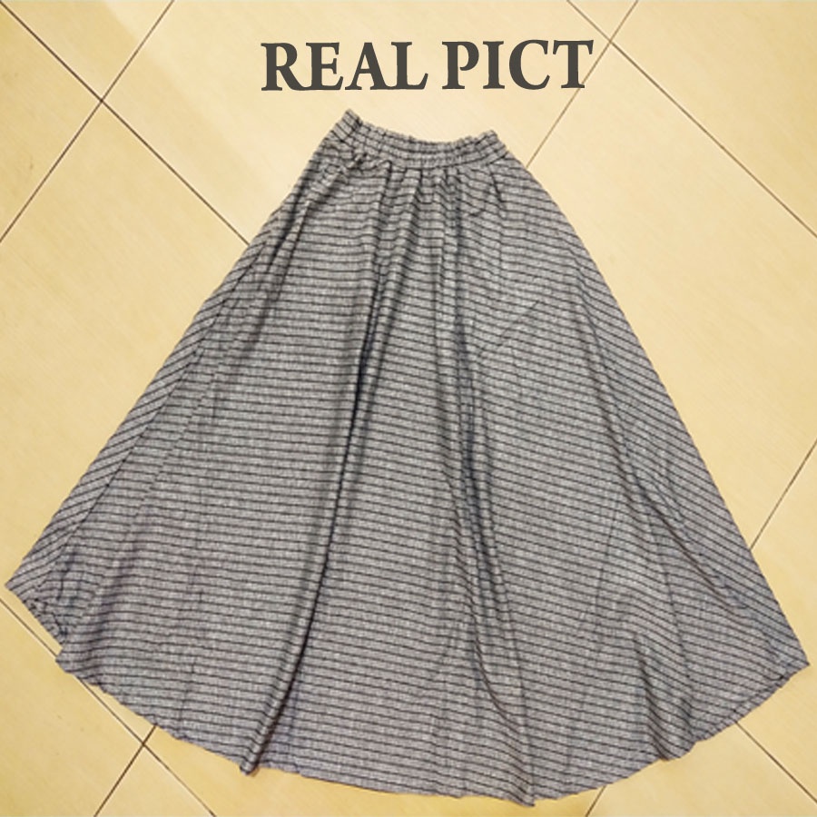 ROK SALUR PAYUNG SKIRT FLARE (Corak Baru)