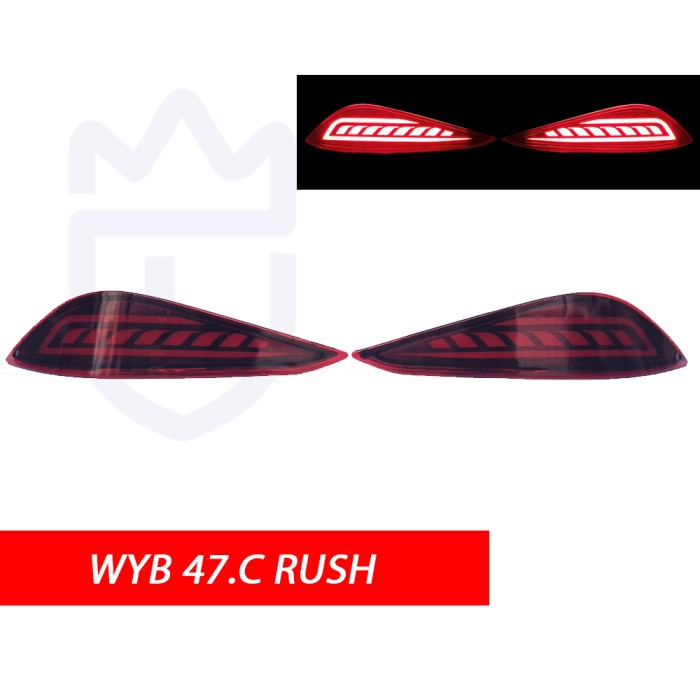 LAMPU BUMPER BELAKANG/ BRAKE LAMP TOYOTA RUSH 2018 WYB47C