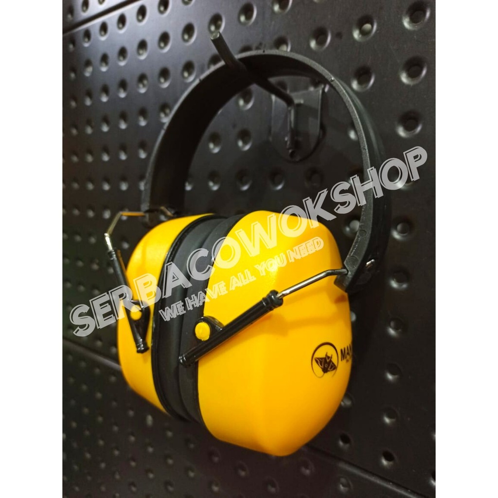 Manta Earmuff Safety Pro Series 28 dB Ear Muff Pelindung Telinga Hearing Protection Termurah