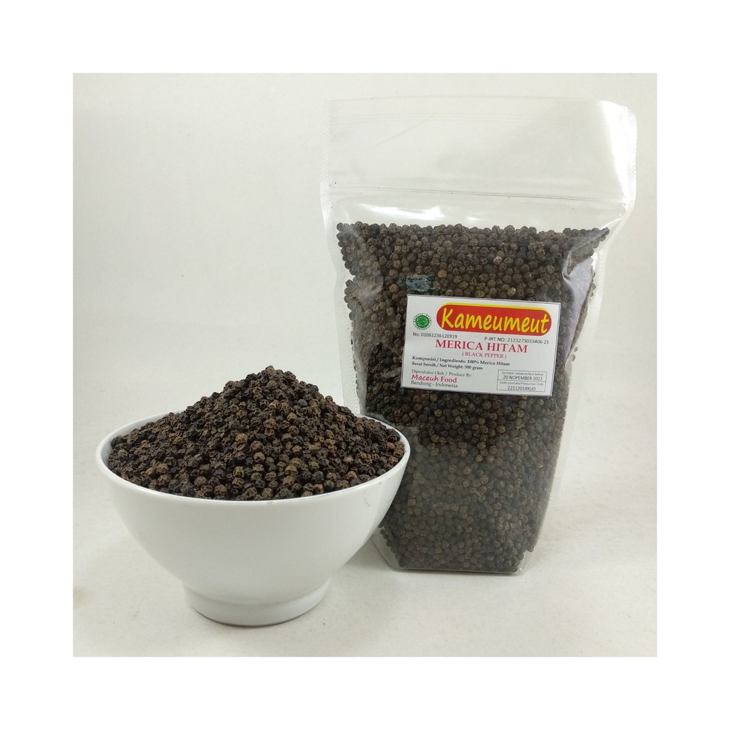 

Merica - Lada Hitam Kameumeut 500 gram