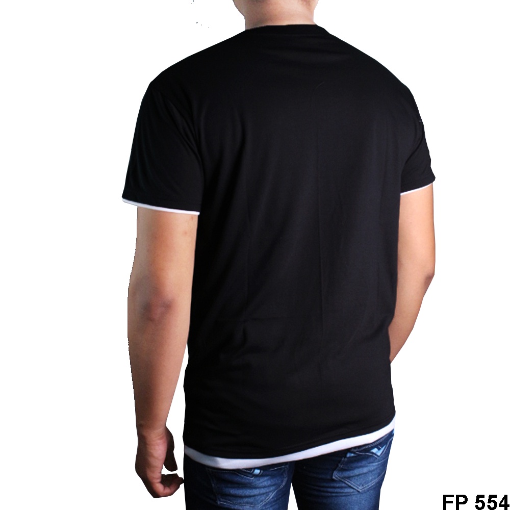 Kaos Polos Pria Oneck Lengan Pendek Katun