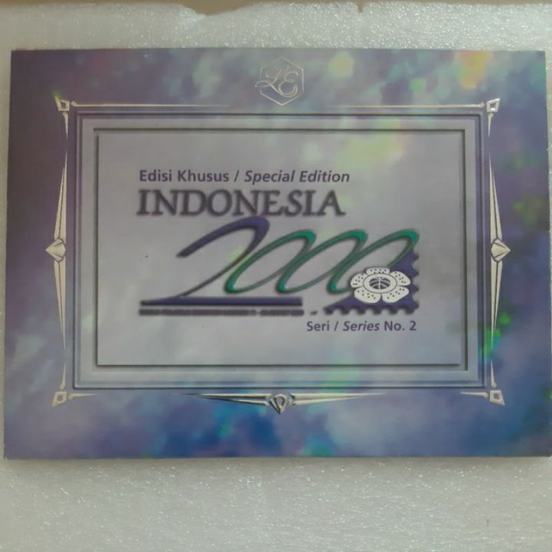 

Perangko special edition batu mulia Seri 2 CT 1 tahun lagi sheet prangko
