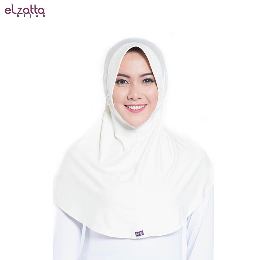 Promo Elzatta Hijab / Hijab / Hijab Instan / Bergo / Elzatta Basic / E001 GADING Murah