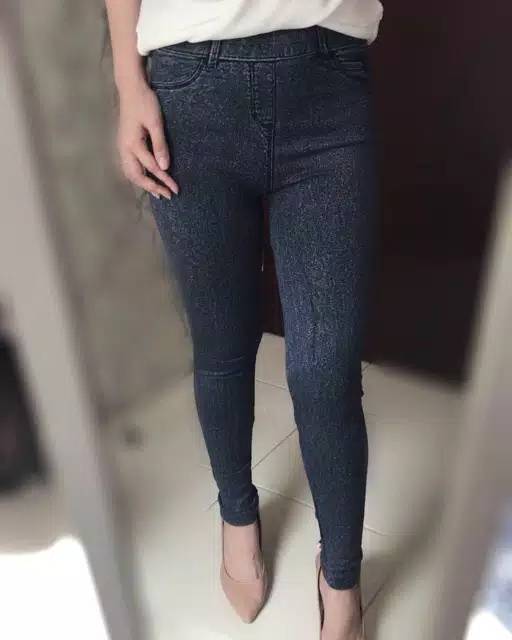 NEW LEGGING JEANS IMPORT / LEGGING IMPORT MURAH / LEGGING MURAH