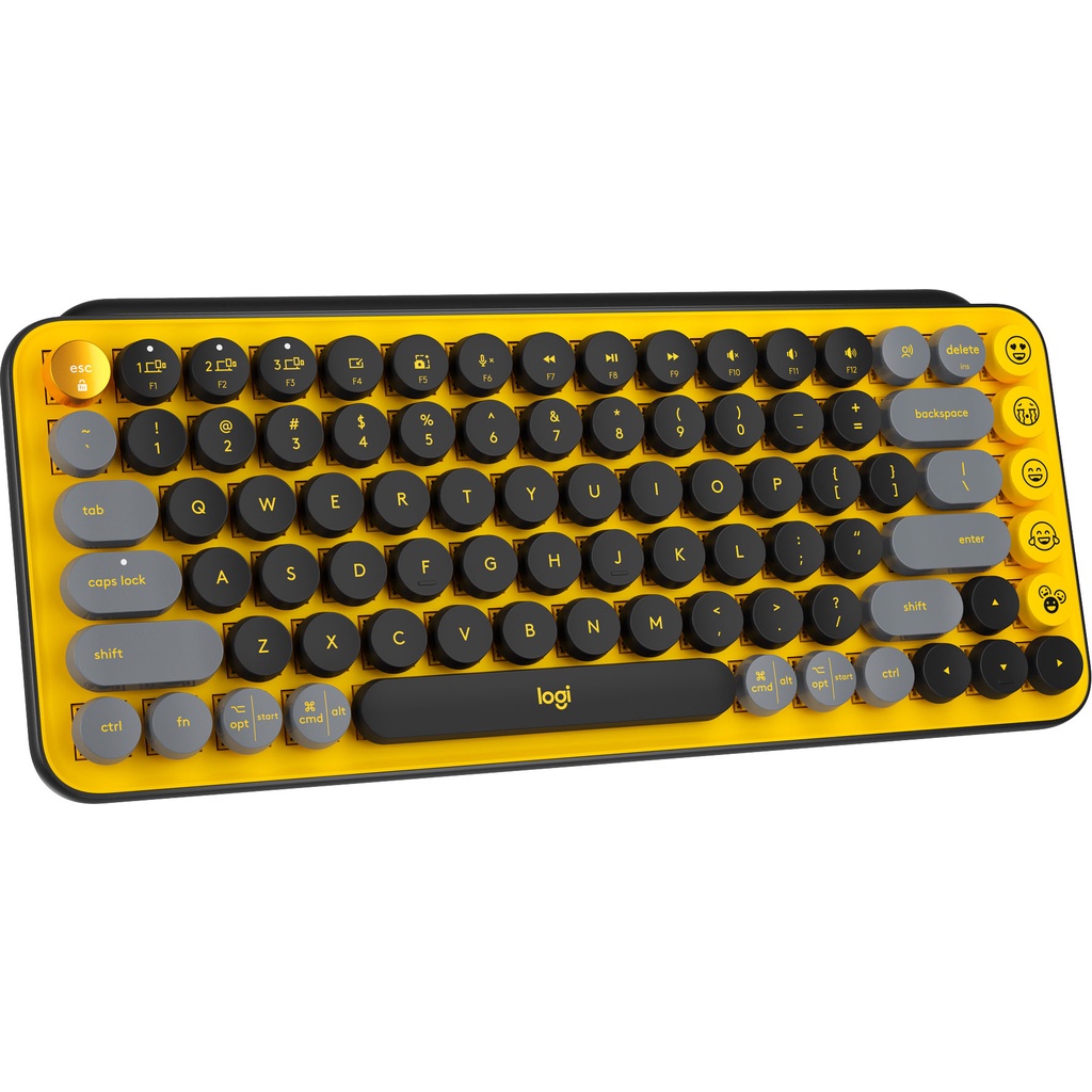 Logitech POP Keys Wireless Mechanical Emoji Keyboard