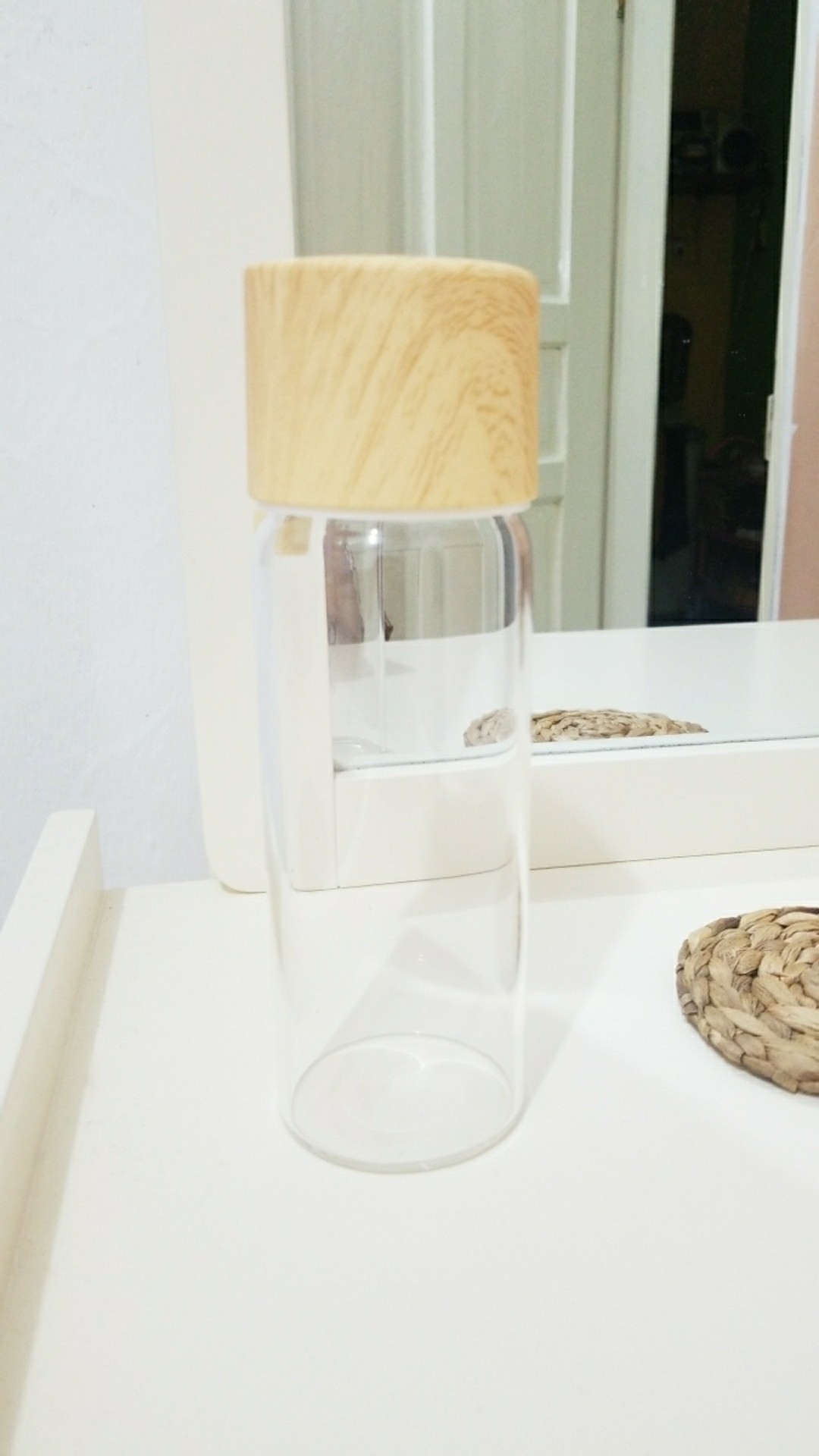 Rumauma Wooden Bottle Water Tumblr Character - Botol Minum Tutup Kayu