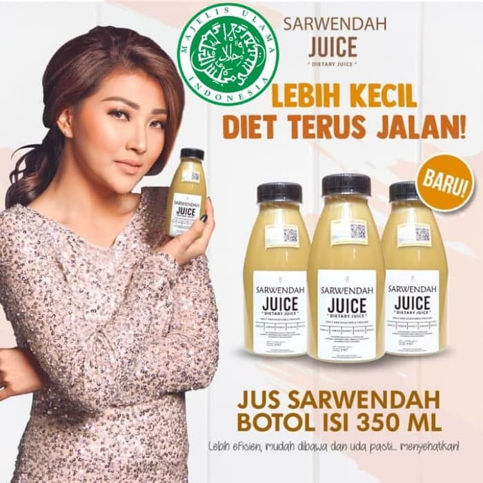 

Unik [ MINI / 350 ML ] SARWENDAHJUICE / SARWENDAH JUICE / JUS SARWENDAH Berkualitas