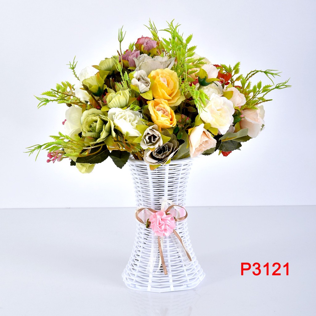 HMPU / COD 1 KG BISA 37 PCS BUNGA DEKORASI / BUNGA ARTIFISIAL(1 BUKET 5 KUNTUM BUNGA)P3121-4