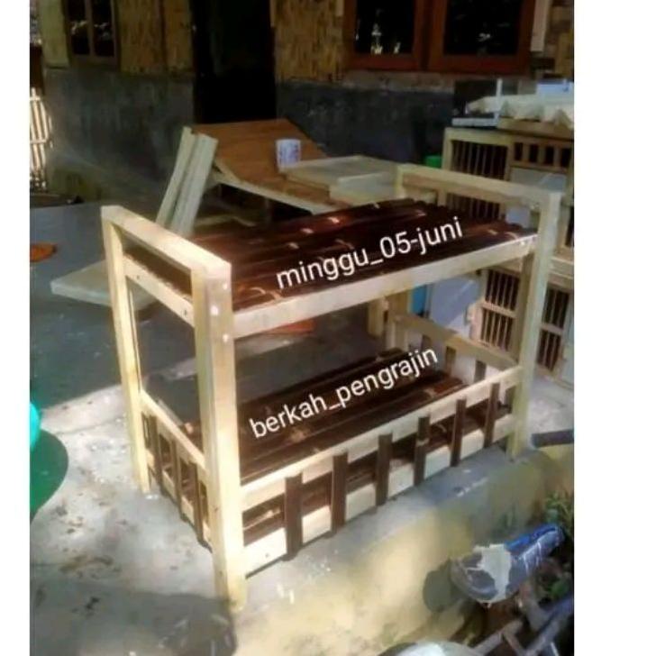 

Code 5l5Kz-- meja kompor gas dua tungku bambu hitam