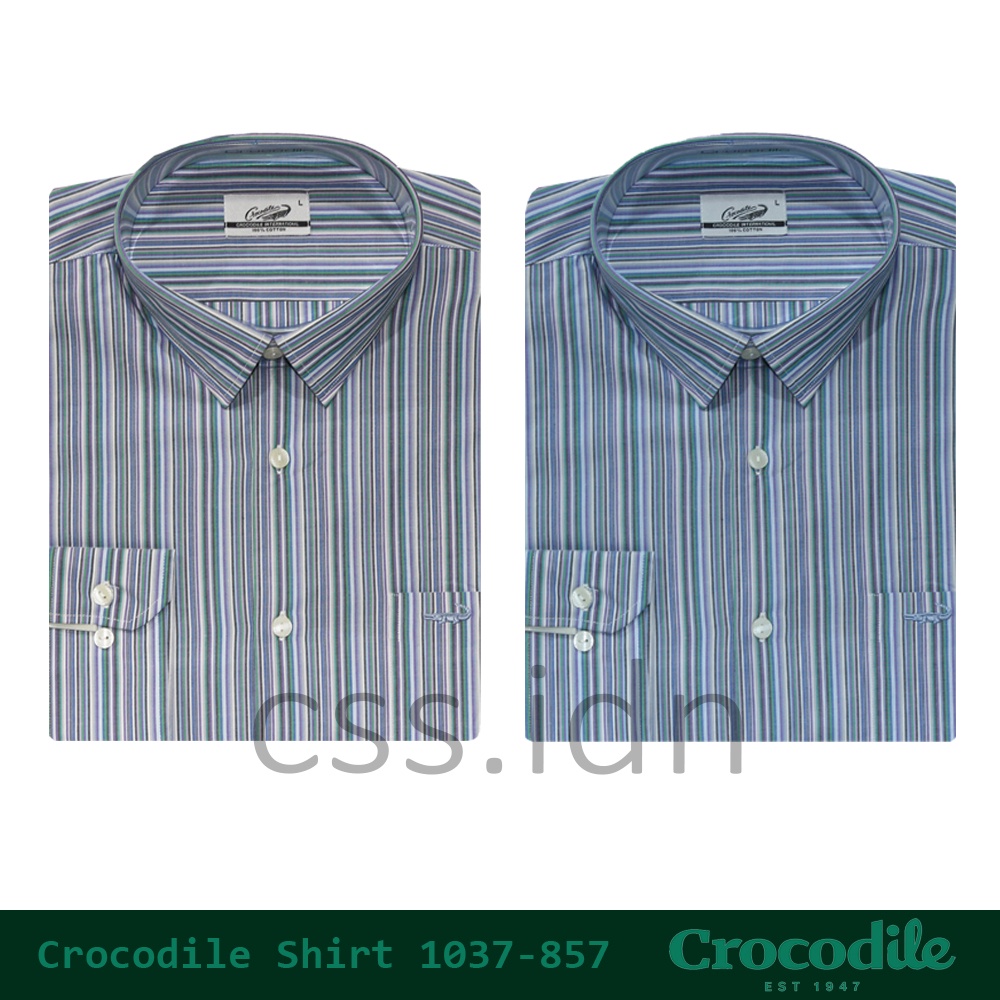 Kemeja Lengan Panjang Pria Crocodile 1037-857
