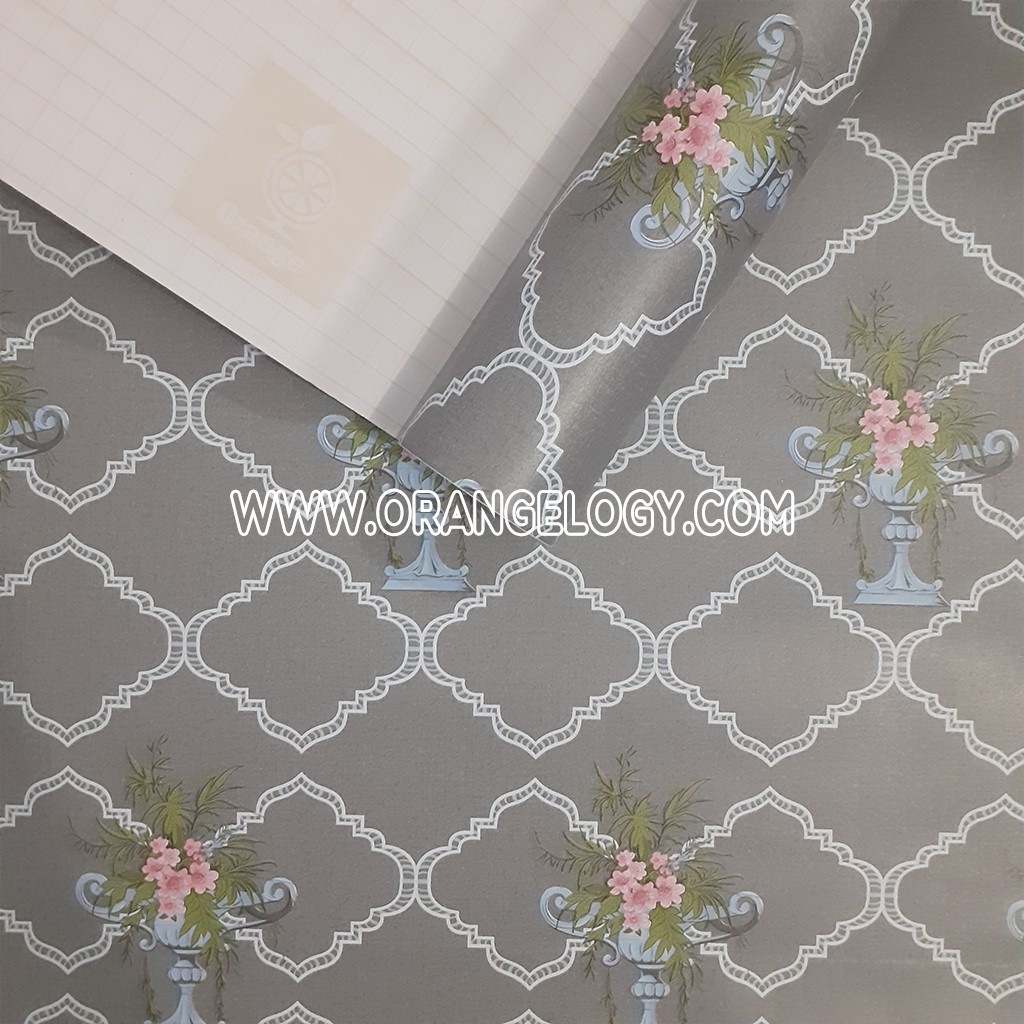 Wallpaper Dinding Wallpaper Stiker Wallpaper 3D Polos Bertekstur Size45CM x 8Meter - WORLDHOME