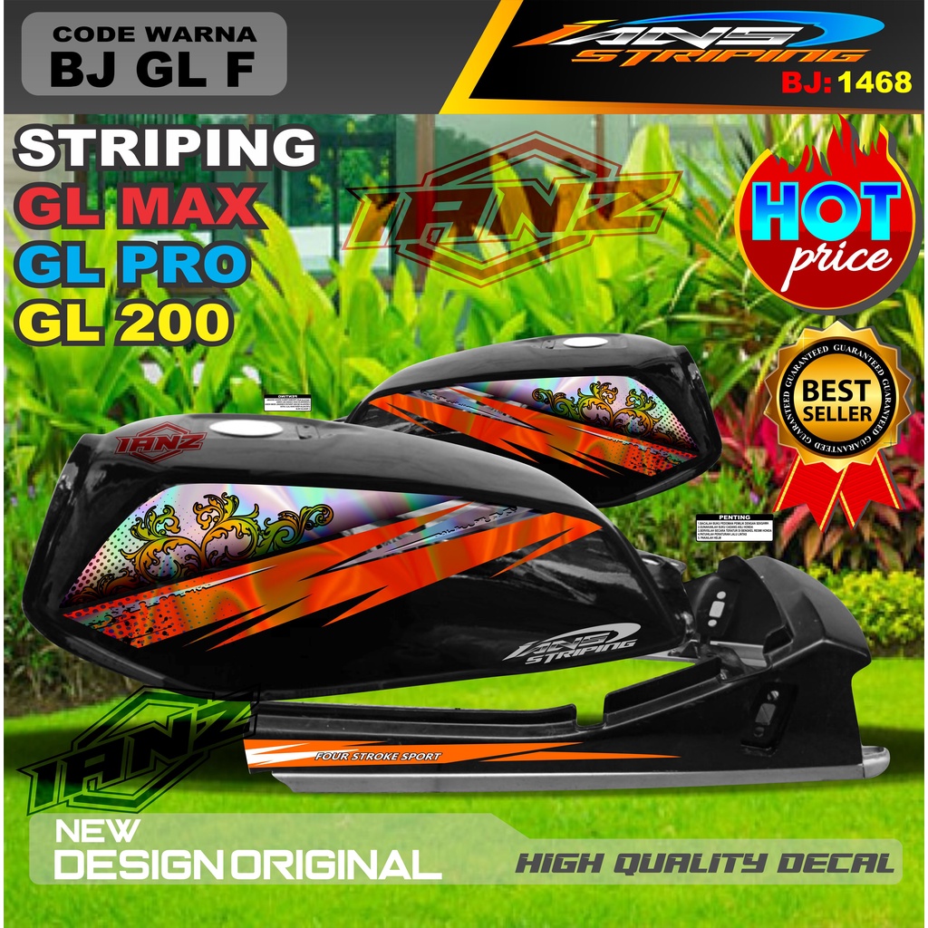 STRIPING GL PRO HOLOGRAM / STRIPING GL PRO MAX VARIASI HOLOGRAM / STRIPING GL