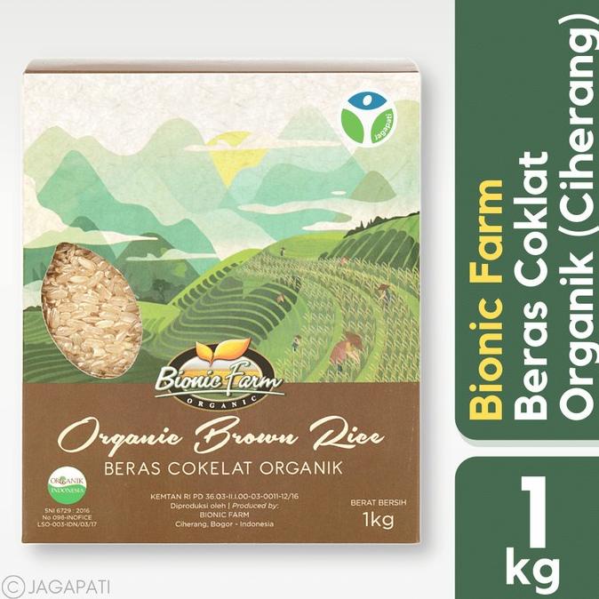 

Bionic Farm - Fragrant Brown rice 1kg - Beras Organik