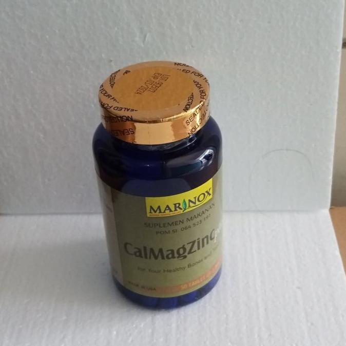 marinox calmagzinc isi 50 untuk kesehatan dan kepadatan tulang