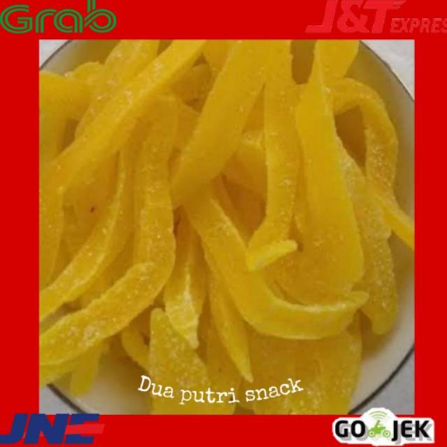 Manisan buah mangga potong 500gr