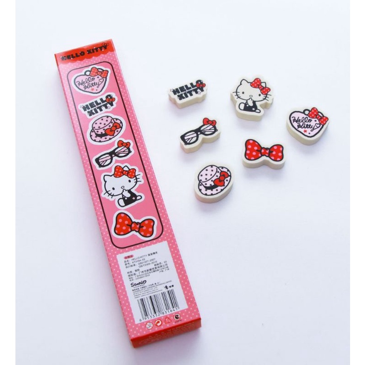 

PENGHAPUS HELLO KITTY ALAT SEKOLAH ANAK eraser 6 pcs