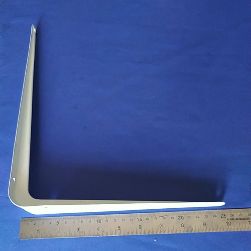 siku rak 10x12 inch ( 25x30cm )dinding besi / ambalan /rak kayu /salon loadspeaker uk10x12inchi ( 25x30 cm ) harga 1 buah