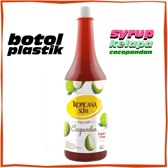 

SIRUP kepala COCO Syrup Tropicana Cocopandan 750ml botol non kaca