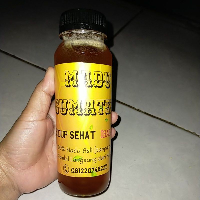 

Madu murni asli sumatera 250ml / 400g