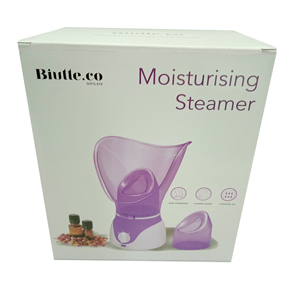 Alat spa wajah uap melembabkan kulit portabel - facial steamer