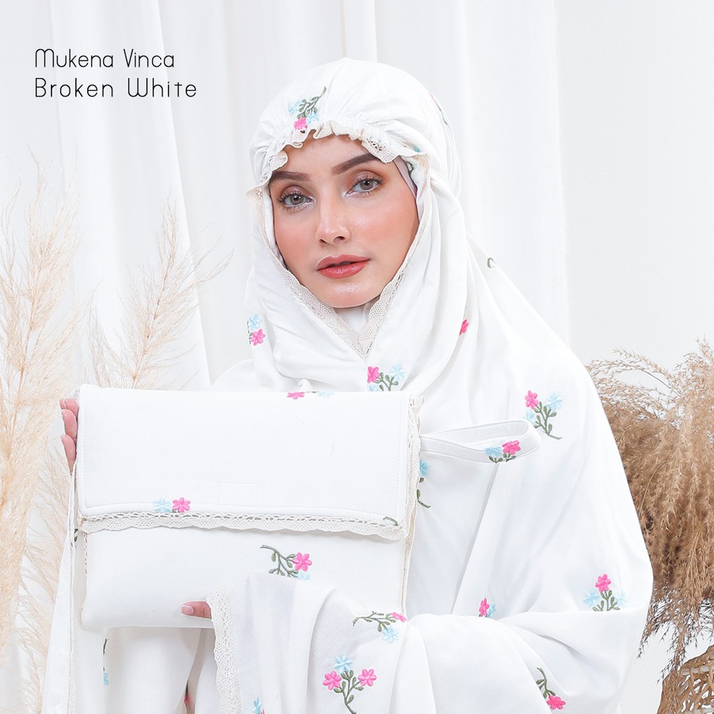 Mukena Rayon Dewasa Vinca