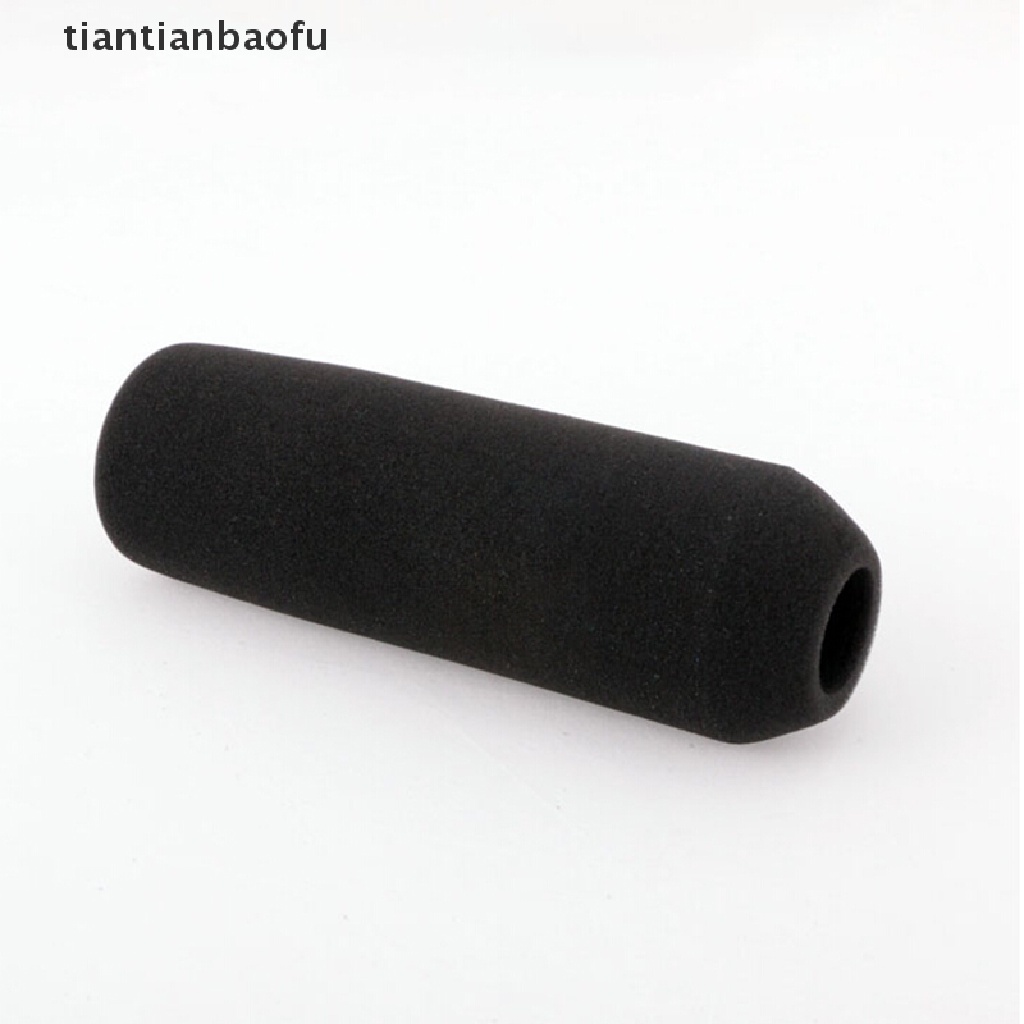 [tiantianbaofu] 12cm Mic Photo Microphone Foam Sponge Windscreen Shotgun Cover for Microphone  Boutique