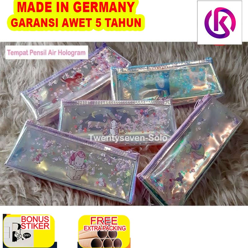 

Murah Tempat Pensil Air Gliter Hologram
