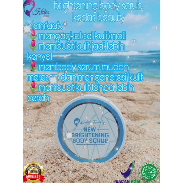 Paket Hemat Kedas Beauty Original 100% BPOM-SCRUB