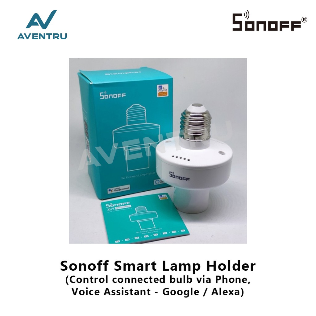 Sonoff Slampher R2 WiFi Lamp holder (Smart fitting lampu otomatis)