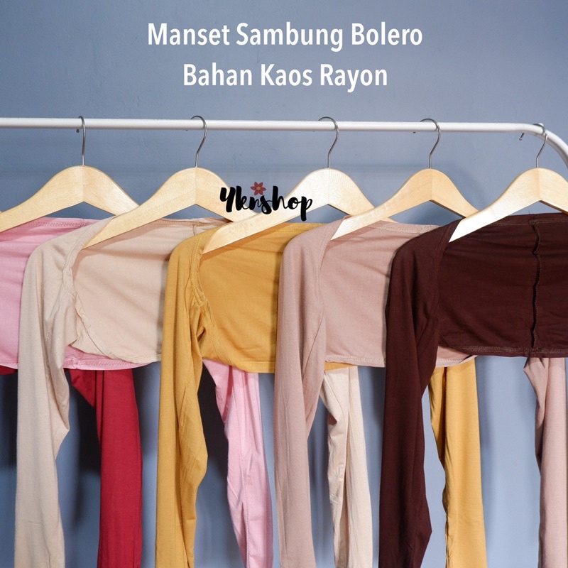 (BOLERO) Manset Sambung BOLERO bahan Rayon Super Adem