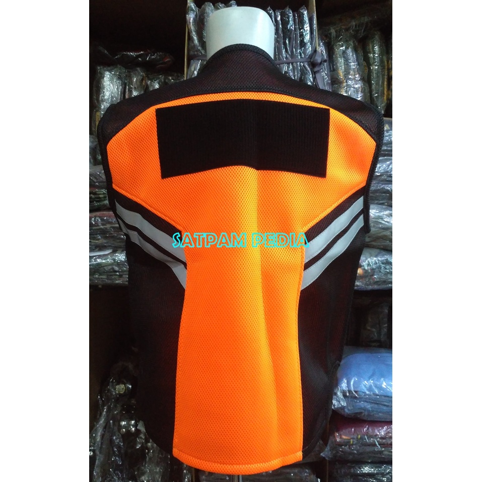 Rompi Touring Double Mesh Orange - Rompi Motor Touring