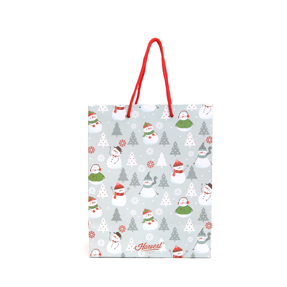 

Paper Bag Natal Christmas Time - Snowman