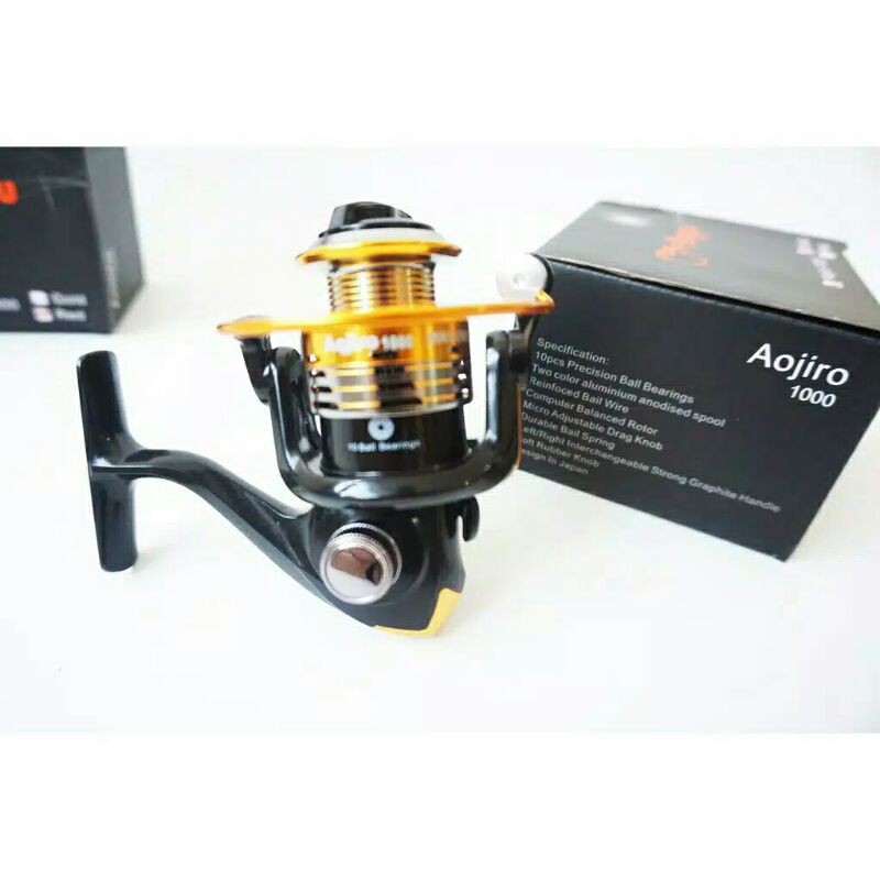 alat pancing Reel fugu Aojiro 1000-6000 model japan style, untuk sungai dan laut( berkualitas ) COD
