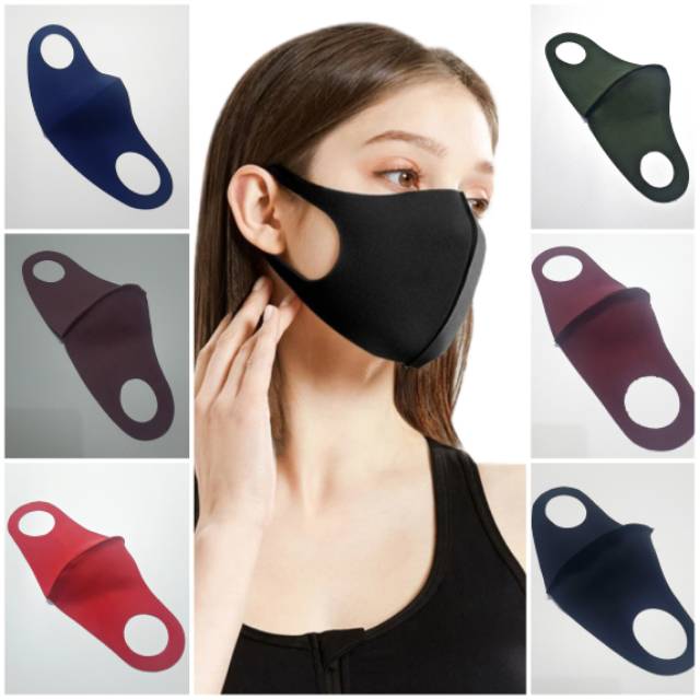 Masker kain model korea/ scuba