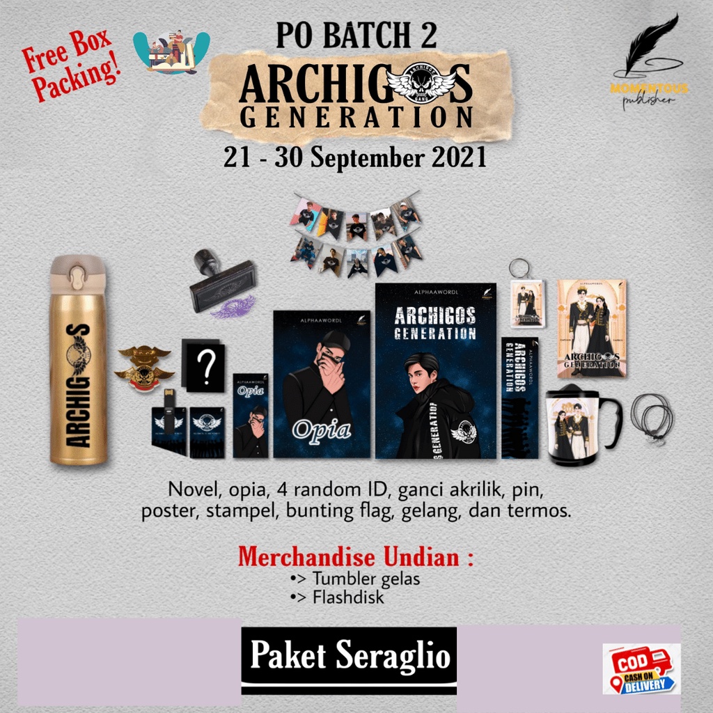 Ready Novel Archigos Generation ( Archigen) karya Alphaawordl-4