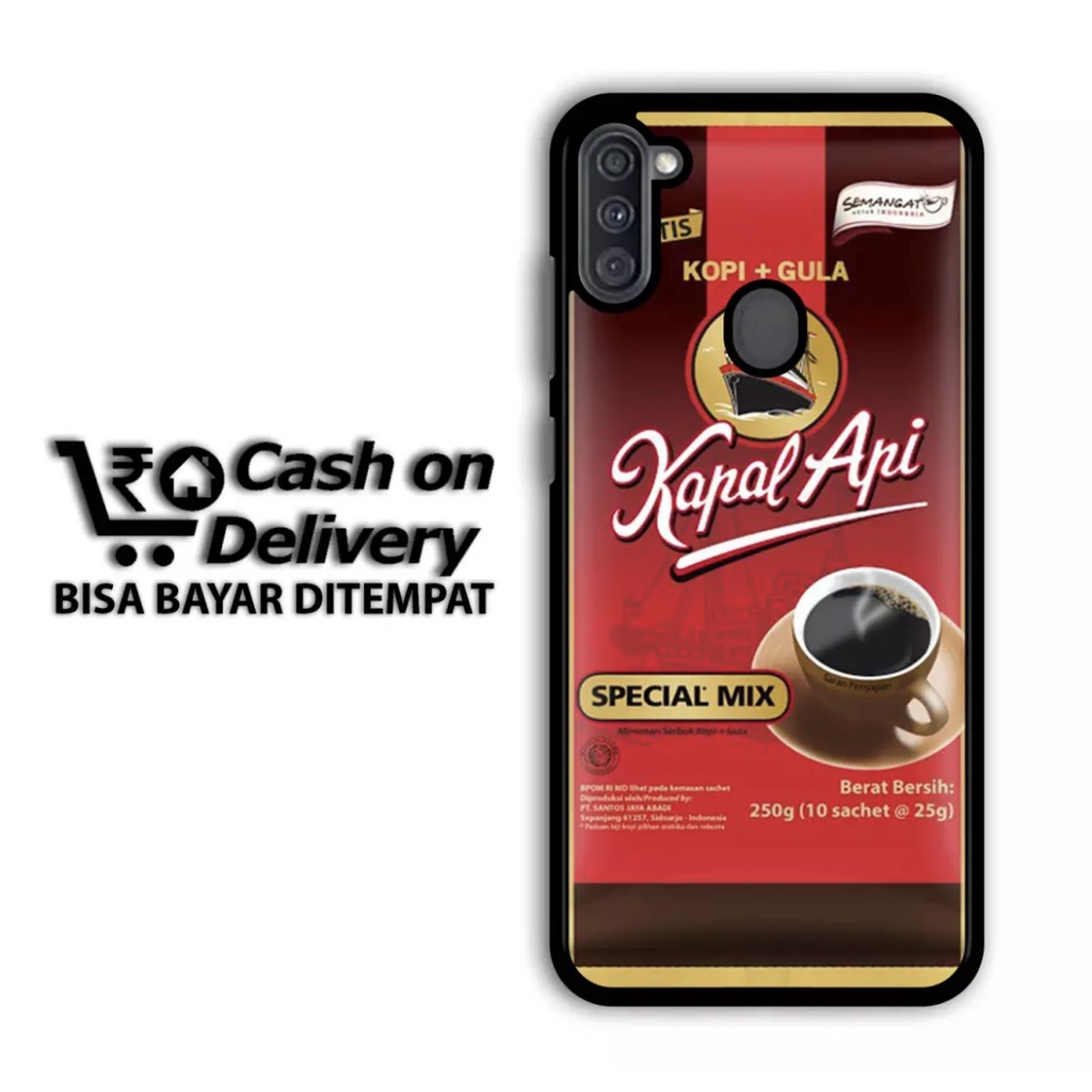 ACASTO Case Samsung A11/ M11 motif design unik keren fashion gambar kopi custom case casing pria & w