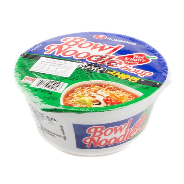 

Nongshim Bowl Noodle Soup Hot&Spicy 86Gr