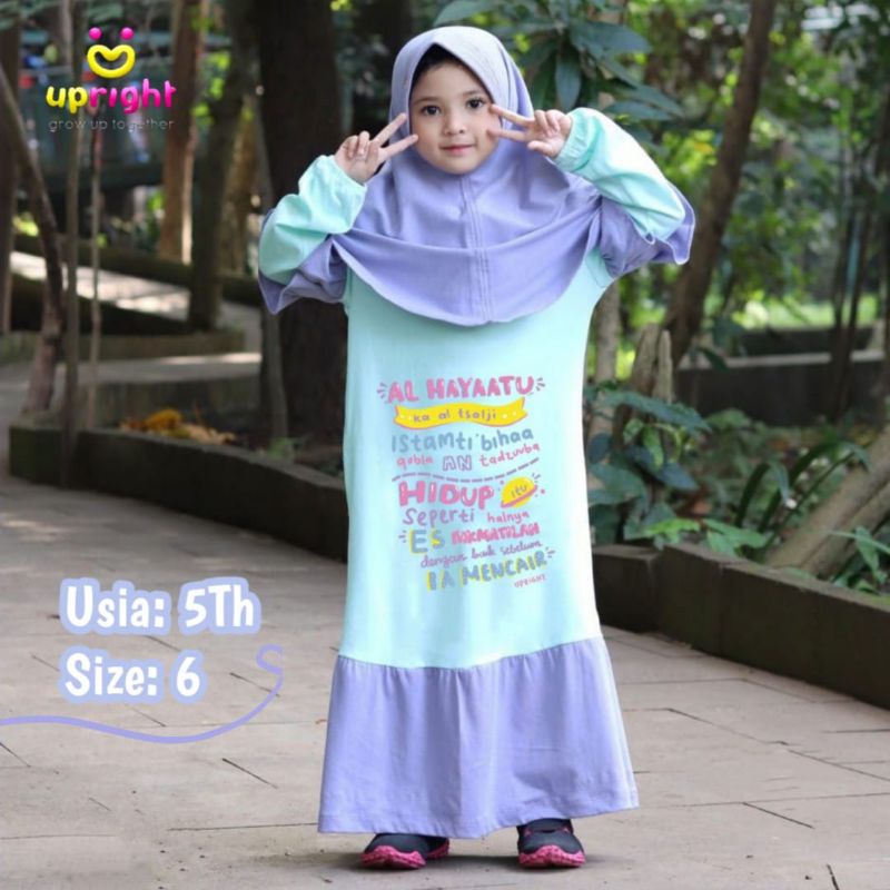 Baju Anak Gamis Upright by Upright Tokofahijab
