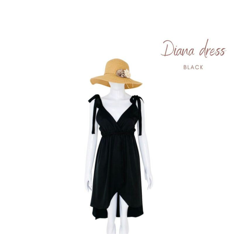 Diana Dress Black by Safiyya Syari
