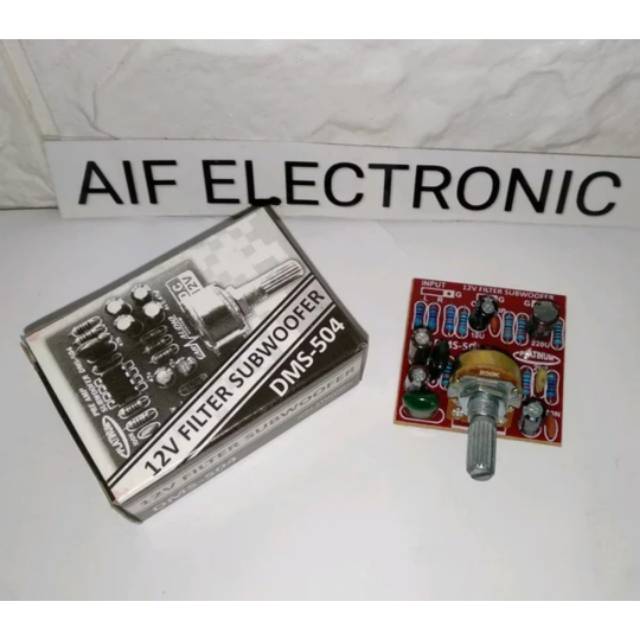 Kit 12V Filter Subwoofer DMS-504
