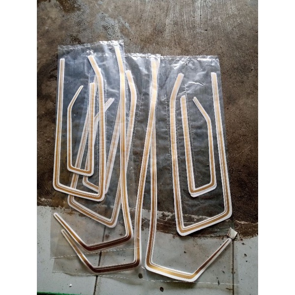 Striping tangki gl100 gold stiker tangki gl100 gold