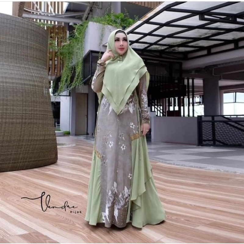 VENDRE - Jazima Syari Set, Gamis syari Modis