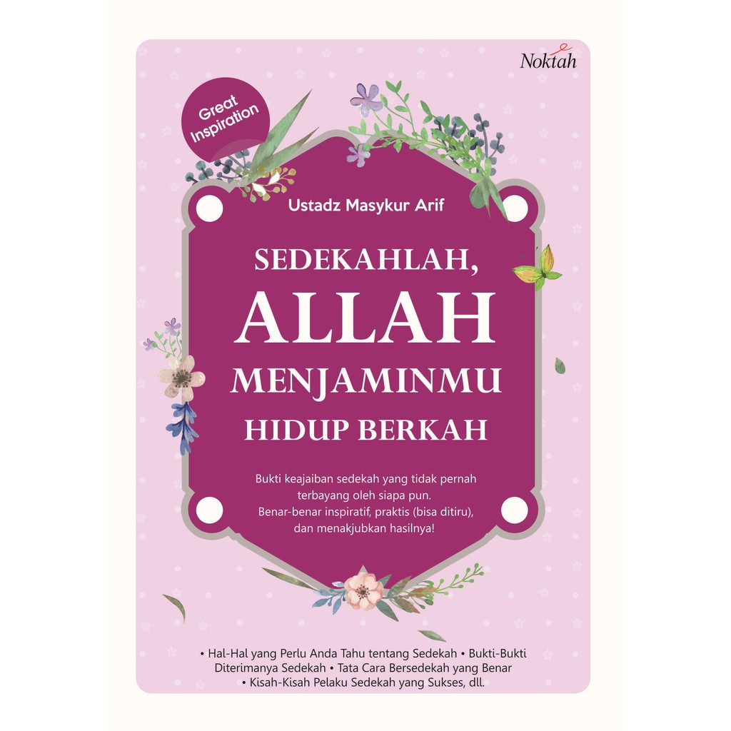 

Buku Sedekahlah Allah Menjaminmu Hidup Berkah