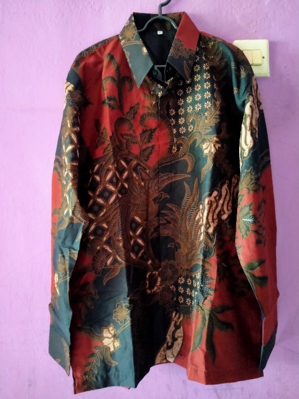 Batik Pria Aji Luwung Katun Halus Sragenan Size S-xxl Asli Solo High Quality